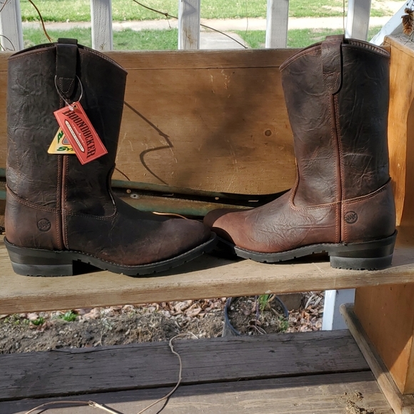 Leather Cowboy Boots - Picture 2 of 7